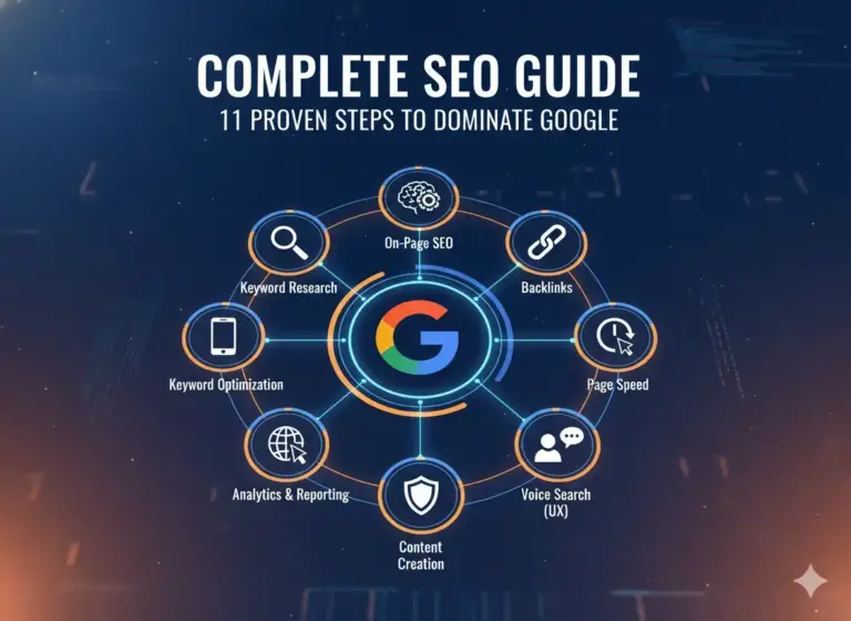 Complete SEO Guide: 11 Proven Steps To Dominate Google In 2026