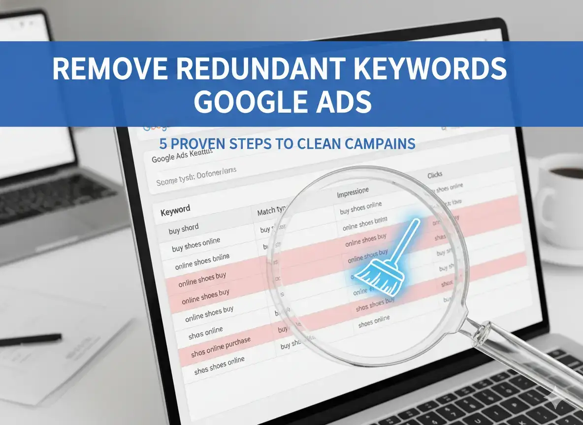 Remove Redundant Keywords Google Ads
