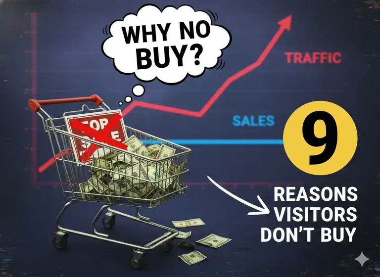 Website Traffic But No Sales