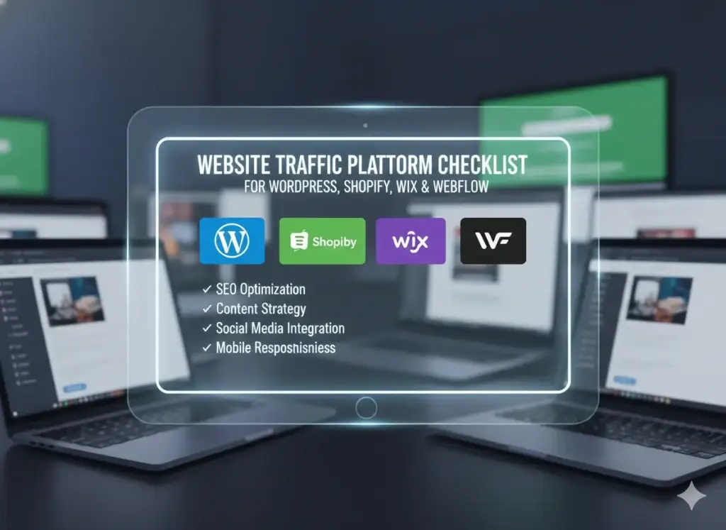 Website not getting traffic platform checklist for WordPress Shopify Wix and Webflow » Ajitkumar Gupta Website not getting traffic platform checklist for WordPress Shopify Wix and Webflow
